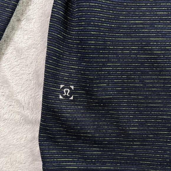 Lululemon Athletic Longsleeve Shirt Men's Large Lets Get Sweaty Navy Heathered - Picture 14 of 16